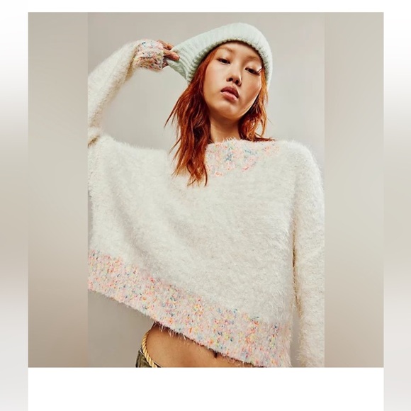 Free People Sweaters - COPY - NWOT Free People Stardust Pullover Sweater SIZE small
